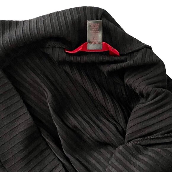 Hot Kiss Black Off shoulder Knit Dress Large - Picture 7 of 9